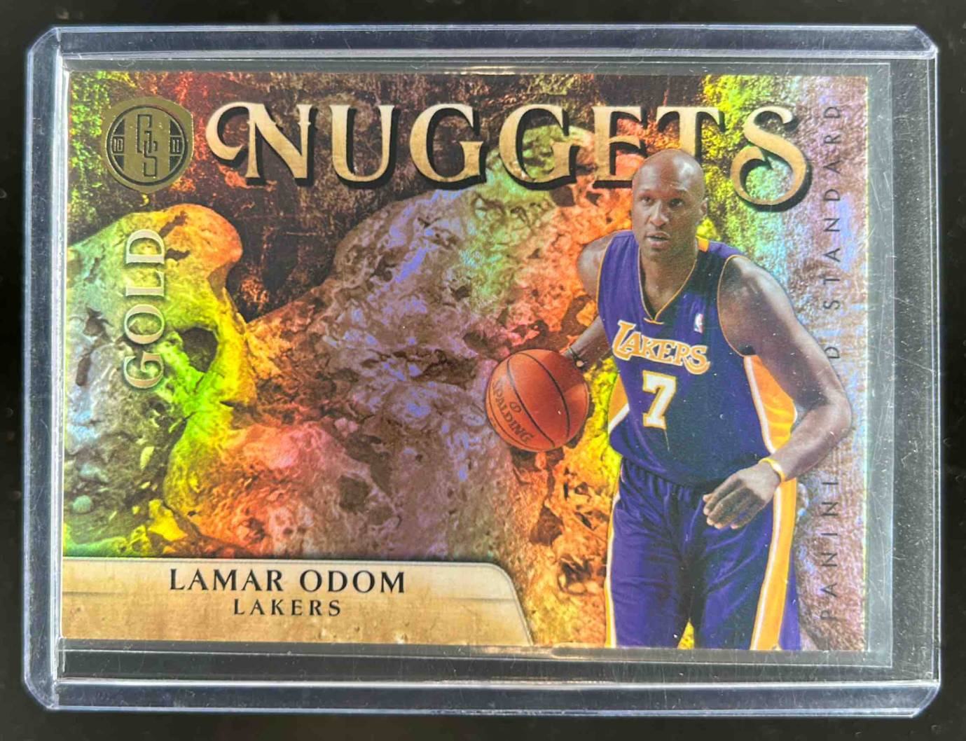 Card image for 2010-11 PANINI GOLD STANDARD LAMAR ODOM NUGGETS /299 #34 LOS ANGELES LAKERS