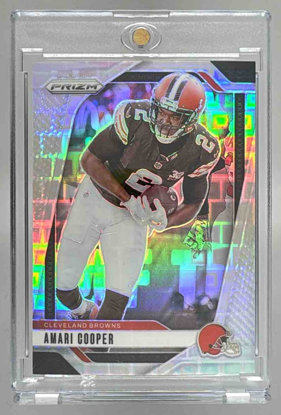 Card image for 2024 Panini Football Prizm Amari Cooper Pandora /400 #66 Cleveland Browns