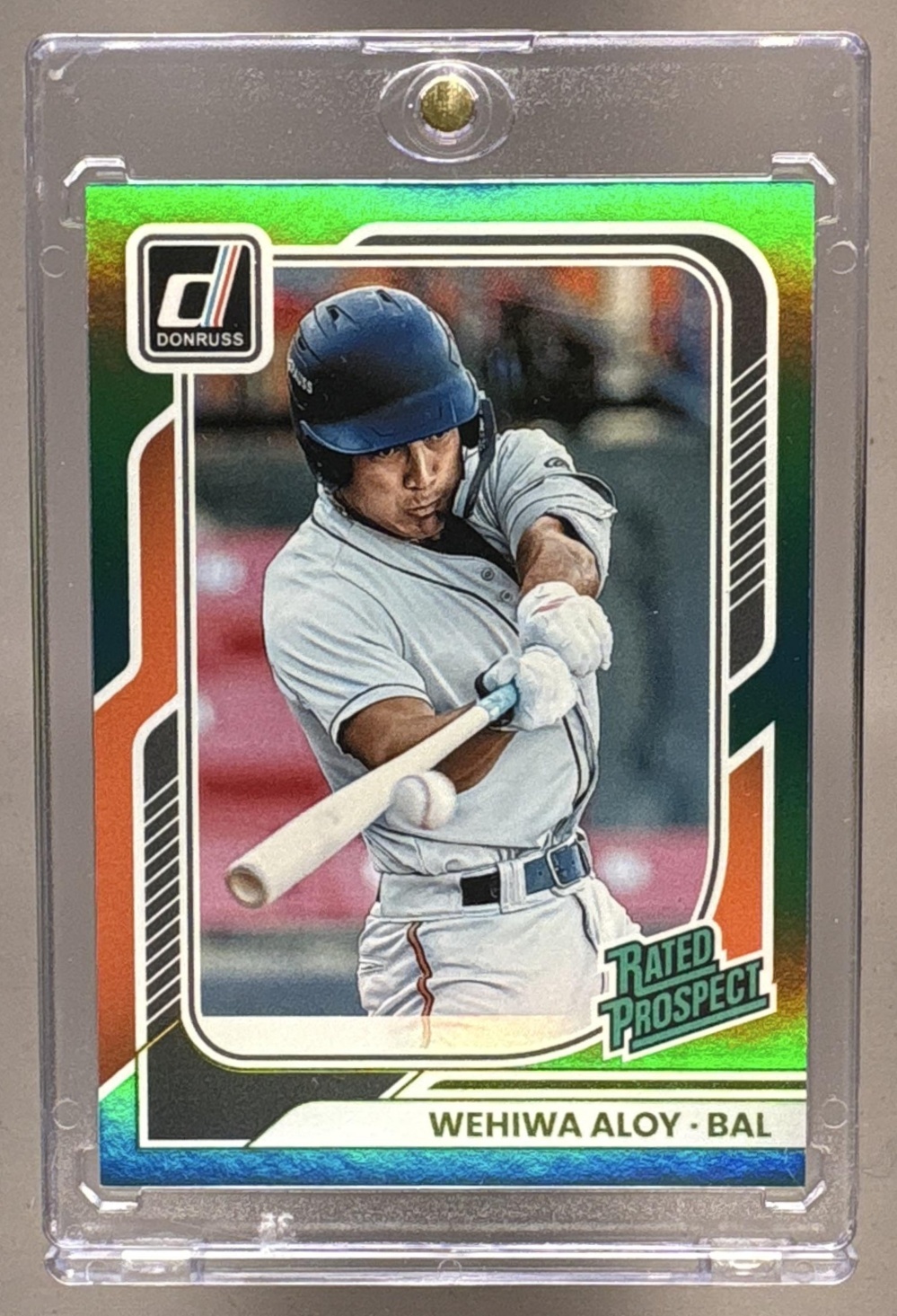 2026 PANINI DONRUSS WEHIWA ALOY #155 RATED PROSPECTS GREEN /199 PROSPECT