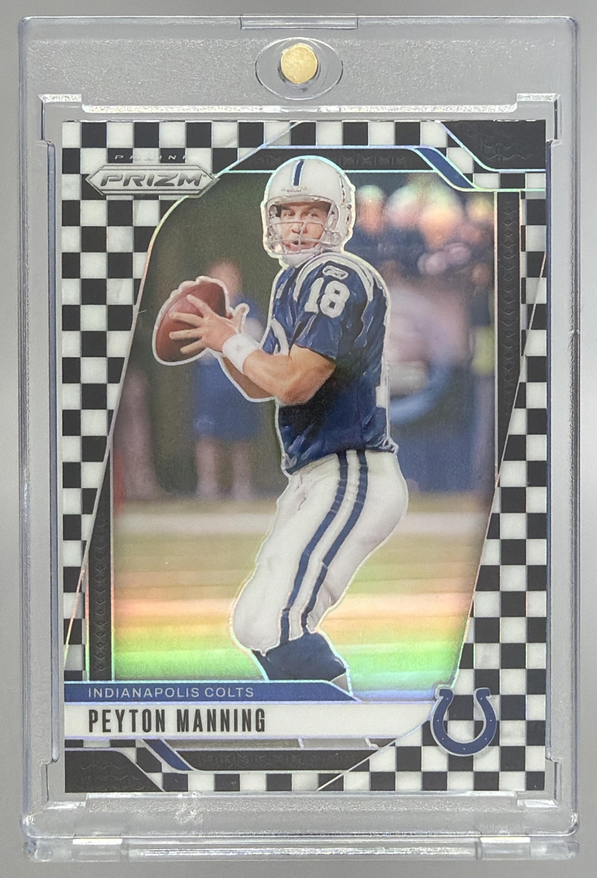 Card image for 2024 Panini Football Prizm Peyton Manning #126 Indianapolis Colts