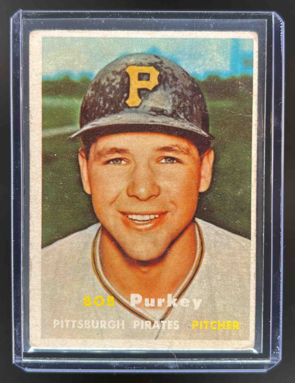 Card image for 1957 TOPPS BOB PURKEY #368 PITTSBURGH PIRATES
