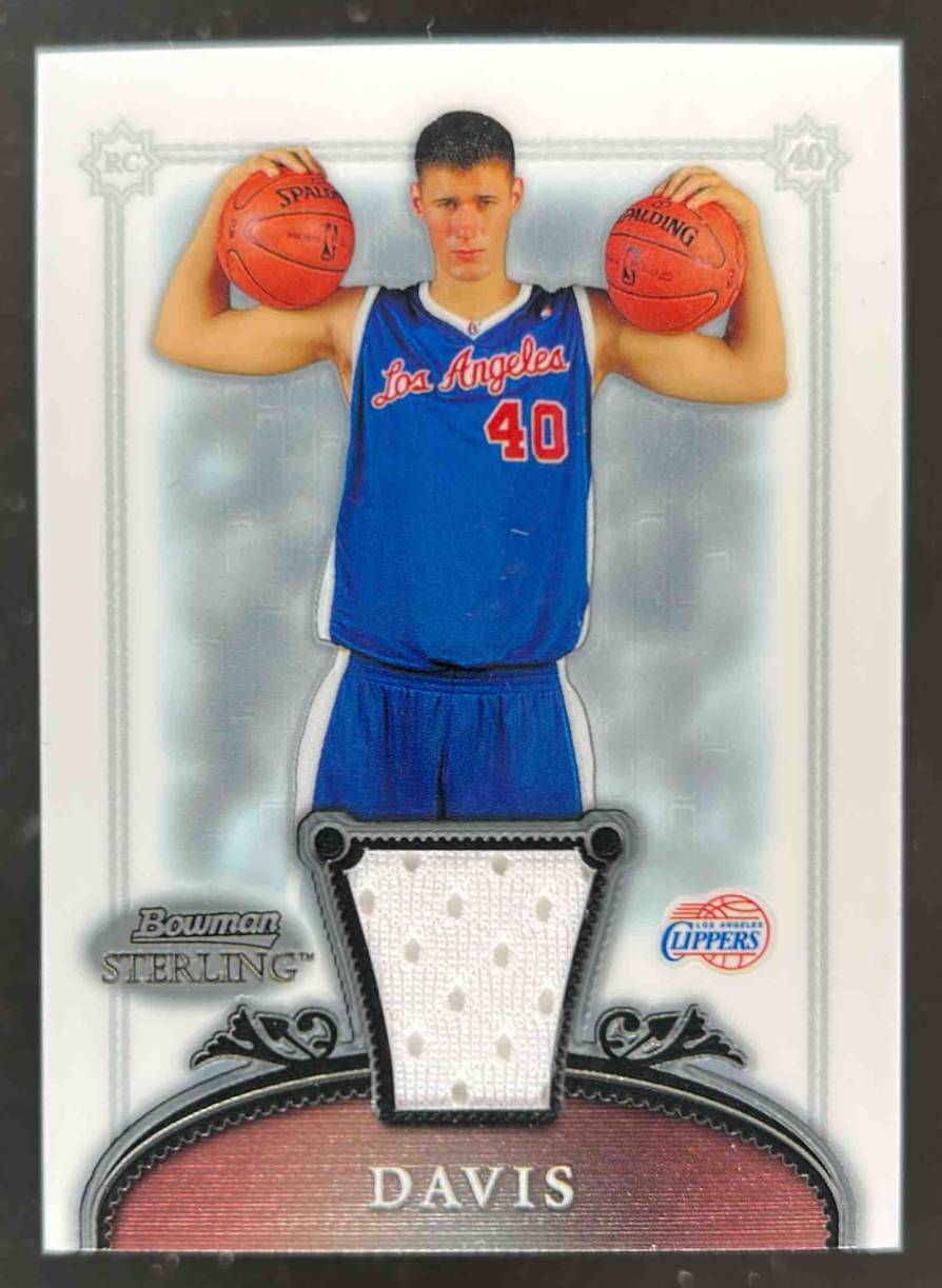 Card image for 2006-07 BOWMAN STERLING PAUL DAVIS #58 MEM RC ROOKIE LOS ANGELES CLIPPERS