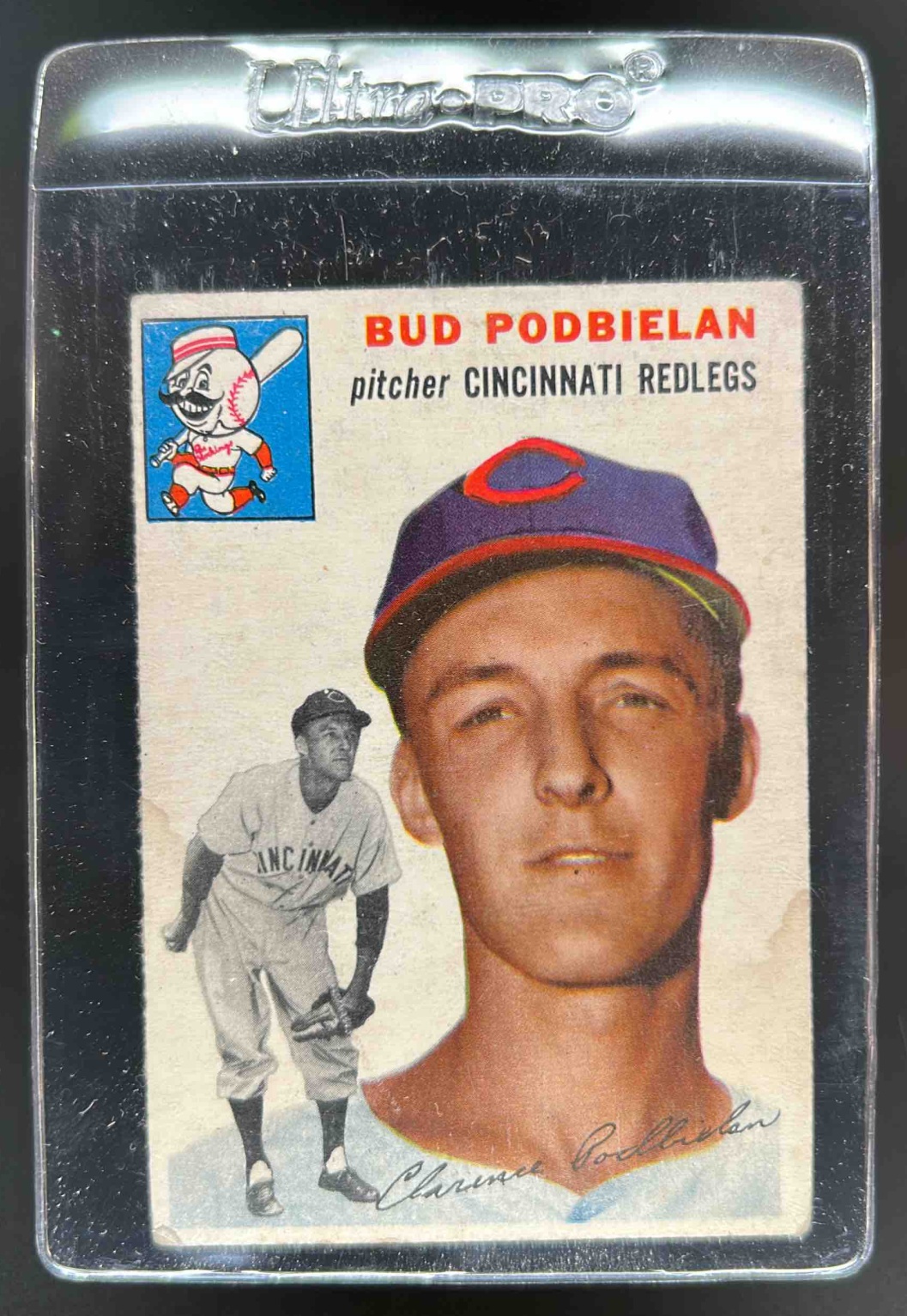 Card image for 1954 TOPPS BASEBALL BUD PODBIELAN #69