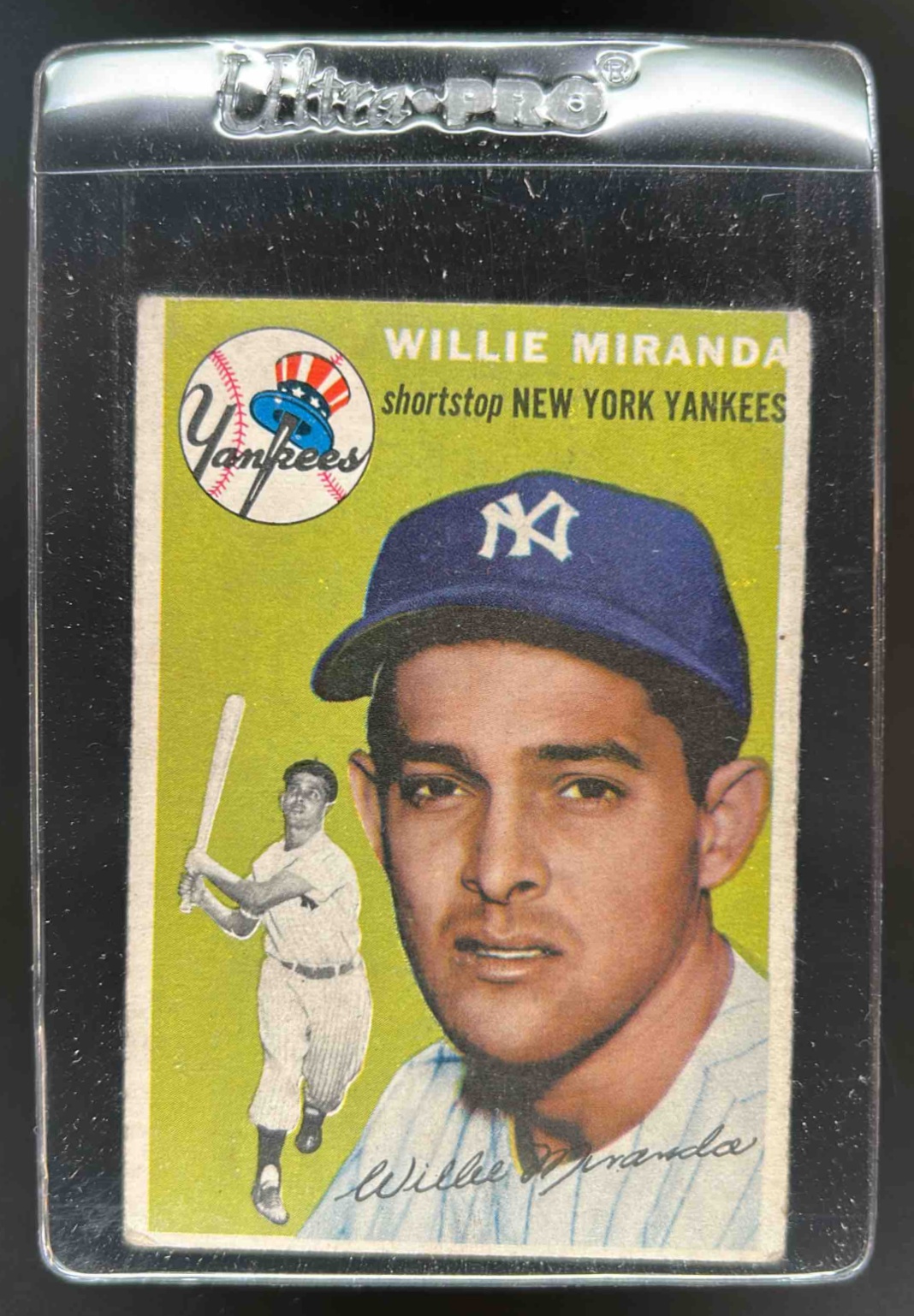 Card image for 1954 TOPPS BASEBALL WILLY MIRANDA #56 NEW YORK YANKEES