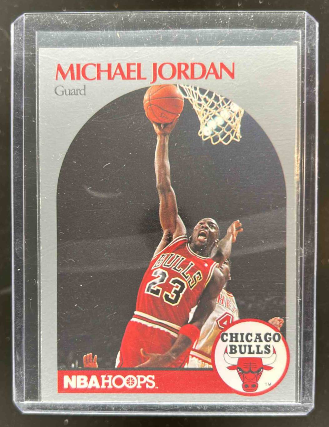 Card image for 1990-91 HOOPS MICHAEL JORDAN #65 CHICAGO BULLS