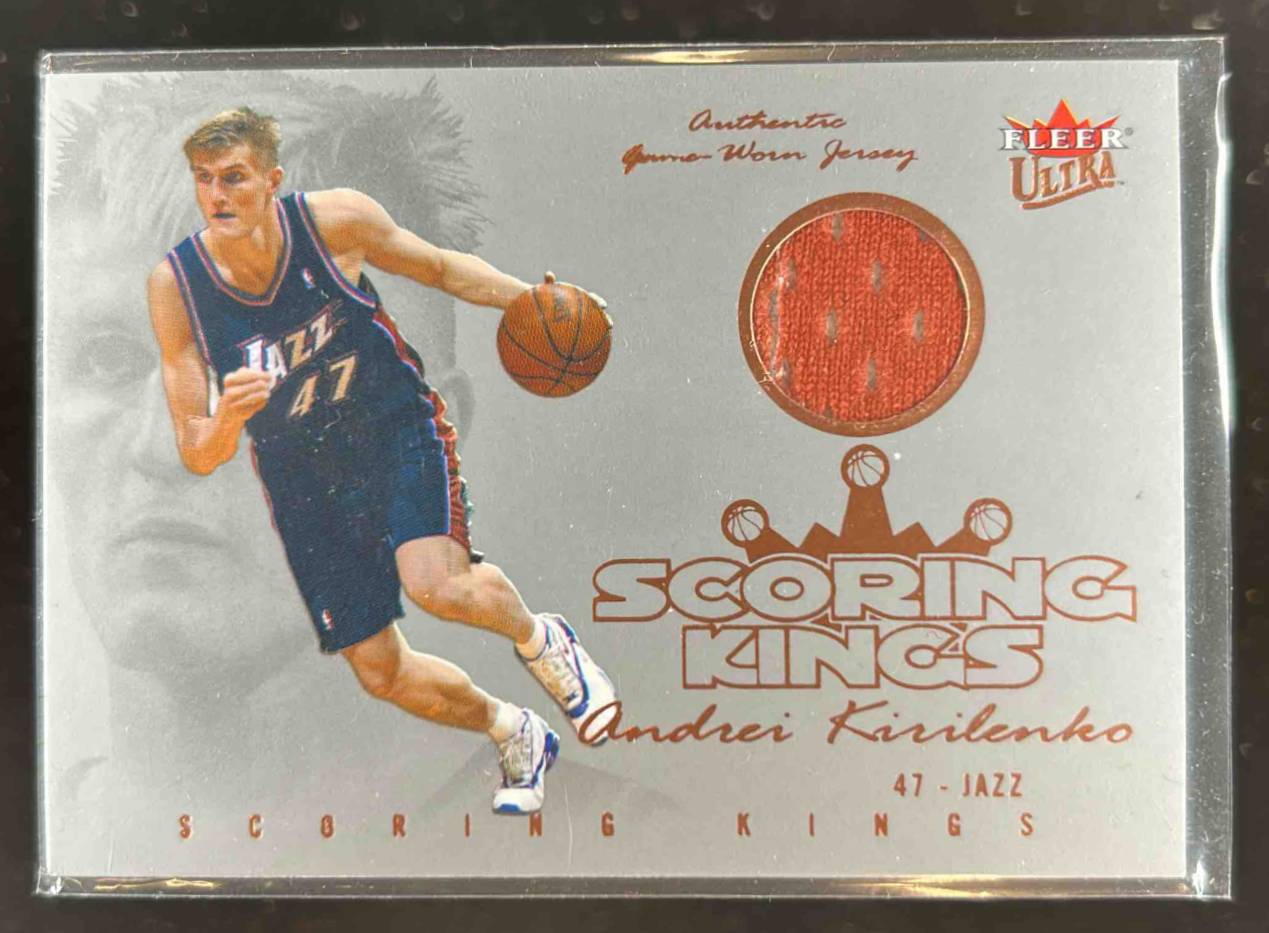 Card image for 2004-05 Fleer Ultra Andrei Kirilenko Scoring Kings Game Used #SK/AK MEM