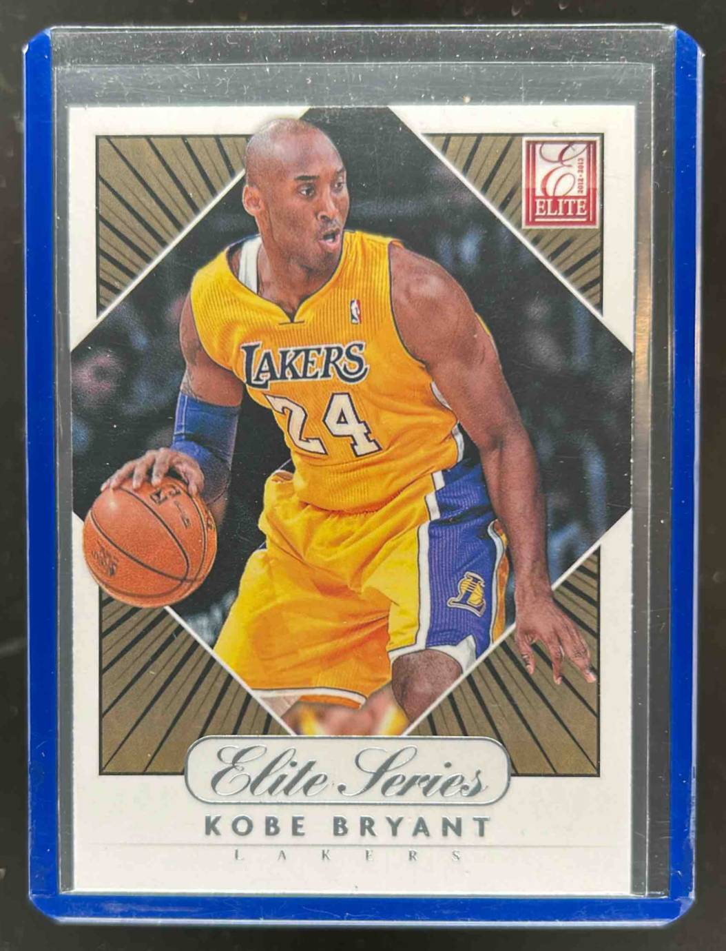 Card image for 2012-13 PANINI ELITE KOBE BRYANT SERIES #24 LOS ANGELES LAKERS