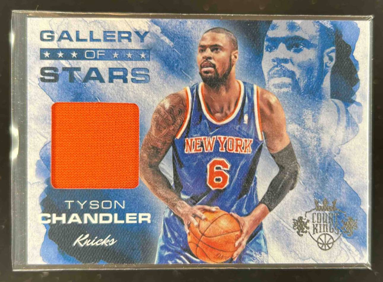 Card image for 2013-14 Panini Court Kings Tyson Chandler Gallery of Stars Jerseys 166 /325 #40