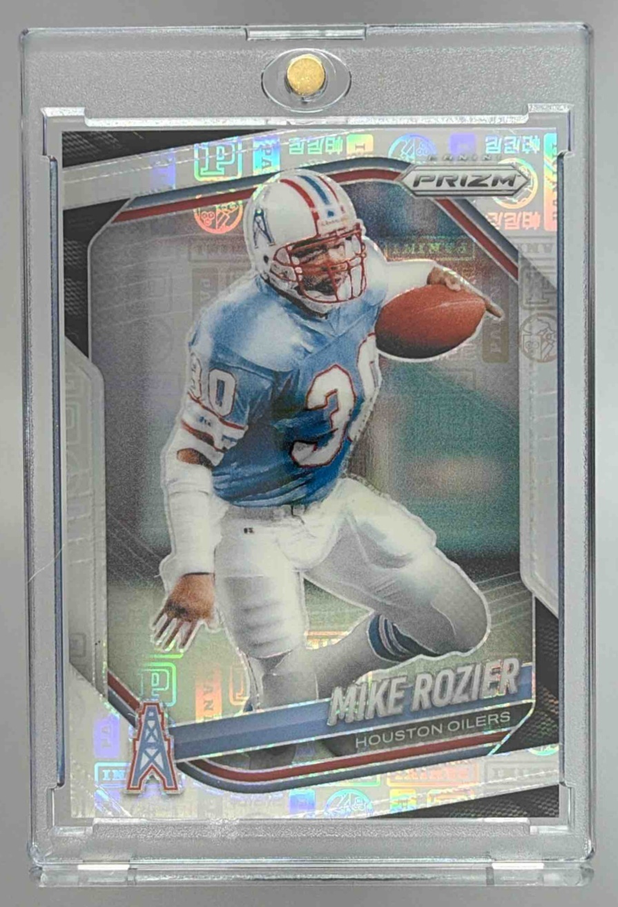 Card image for 2025 Panini Football Prizm Mike Rozier Logo /20 #248 Houston Oilers