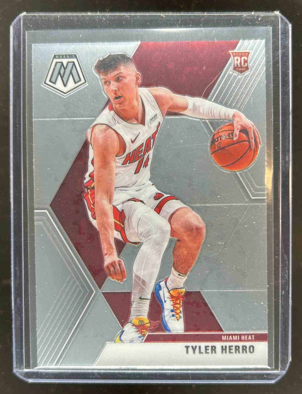 Card image for 2019-20 PANINI MOSAIC TYLER HERRO #223 RC ROOKIE MIAMI HEAT