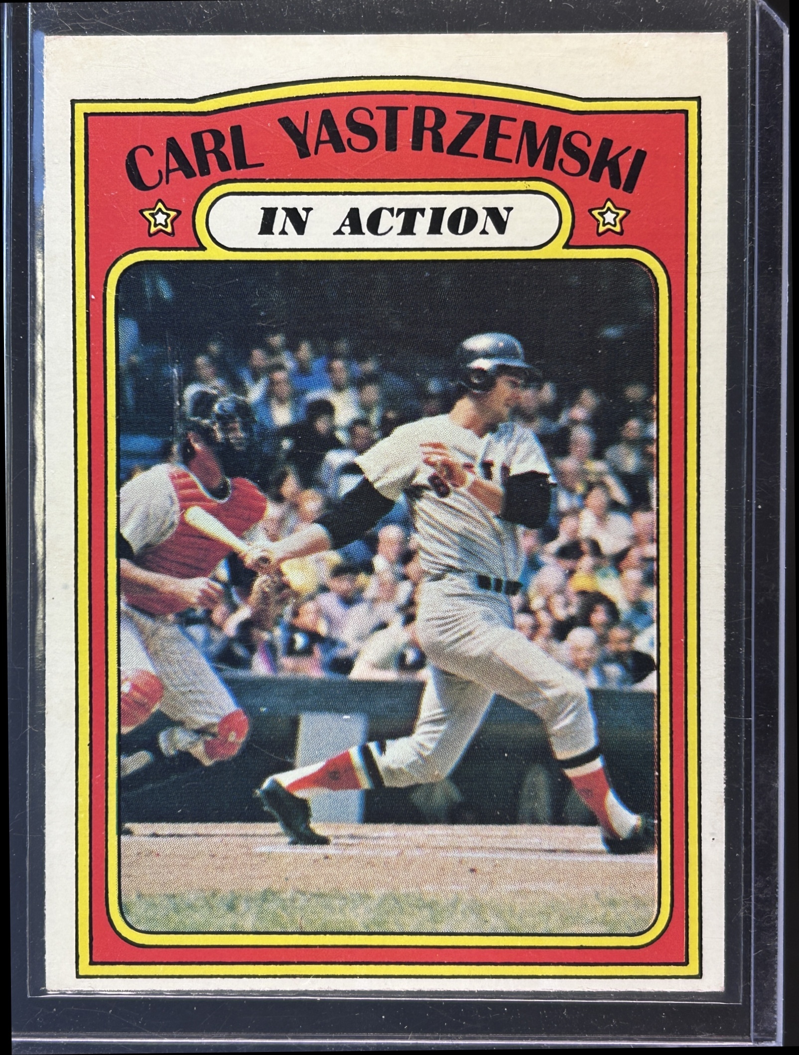 Card image for 1972 TOPPS CARL YASTRZEMSKI #38 BOSTON RED SOX