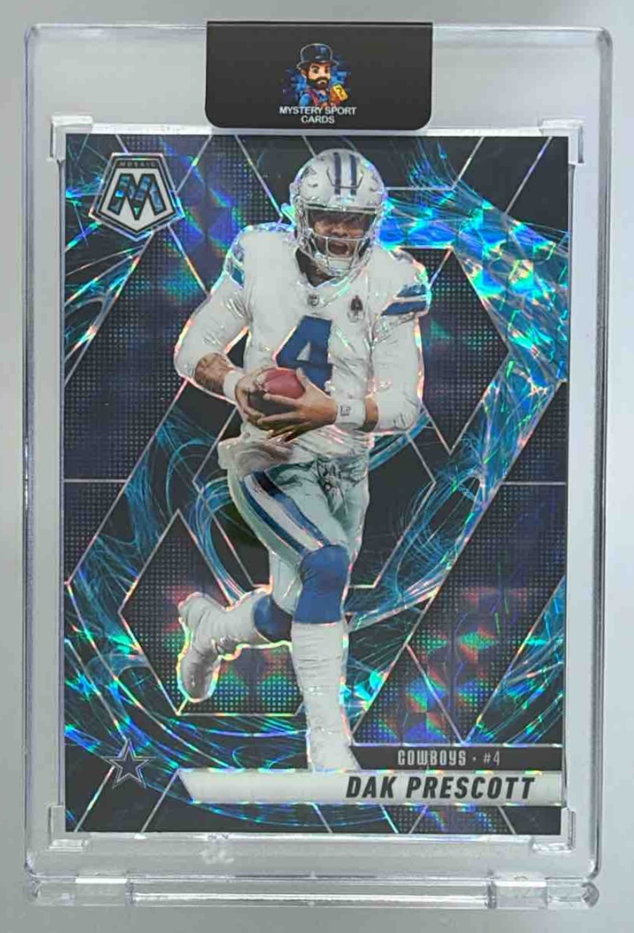 Card image for 2025 Panini Football Mosaic Dak Prescott #91 Dallas Cowboys