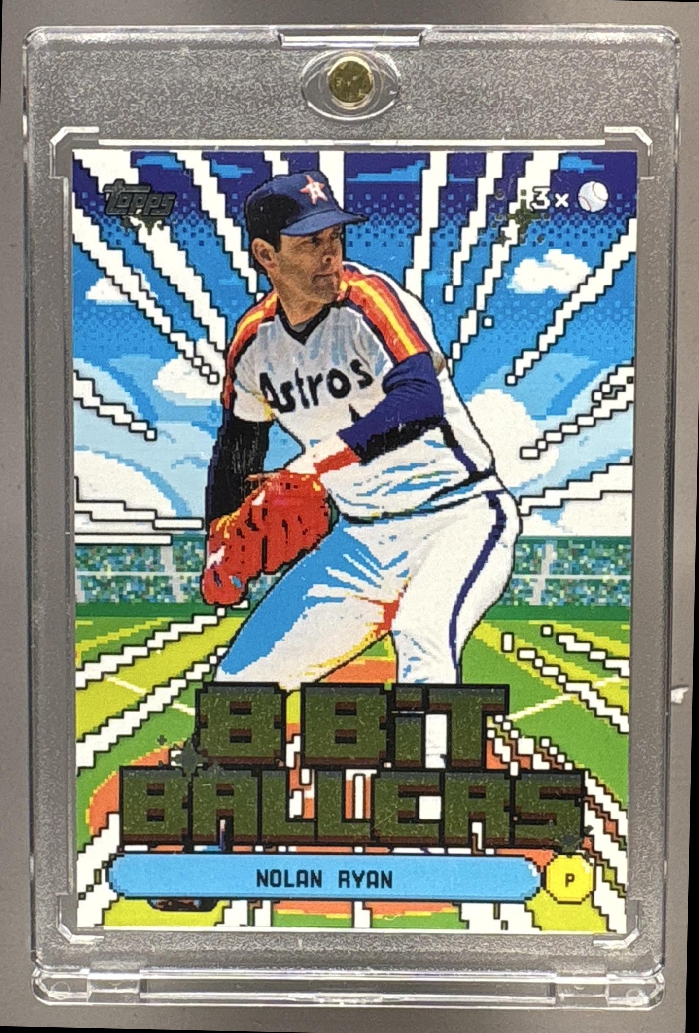 2026 TOPPS SERIES 1 NOLAN RYAN #8B-16 8-BIT BALLERS ASTROS