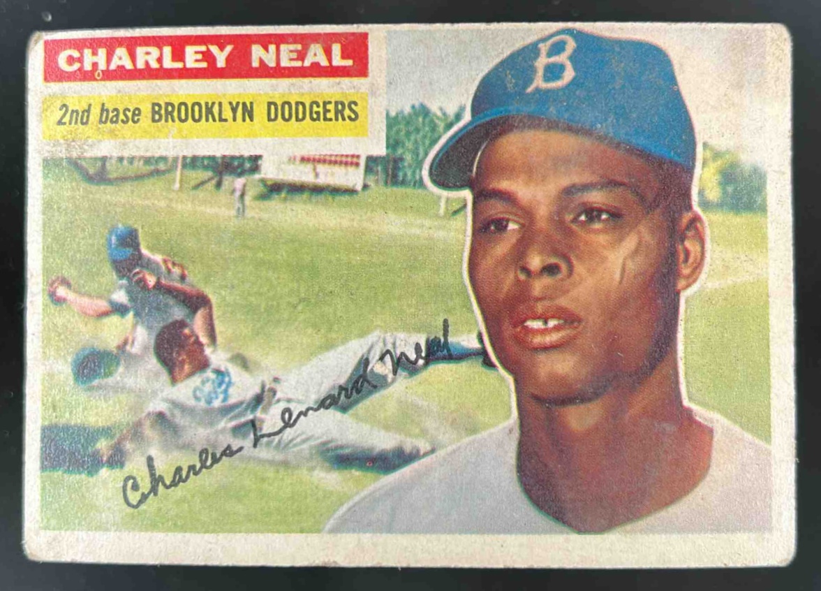 Card image for 1956 TOPPS BASEBALL CHARLEY NEAL #299