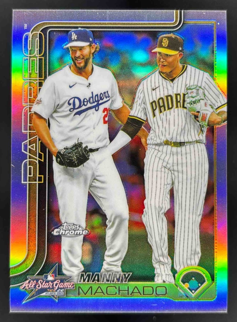 Card image for 2025 Topps Chrome Update Manny Machado All-Star Game #ASGC-14 Padres