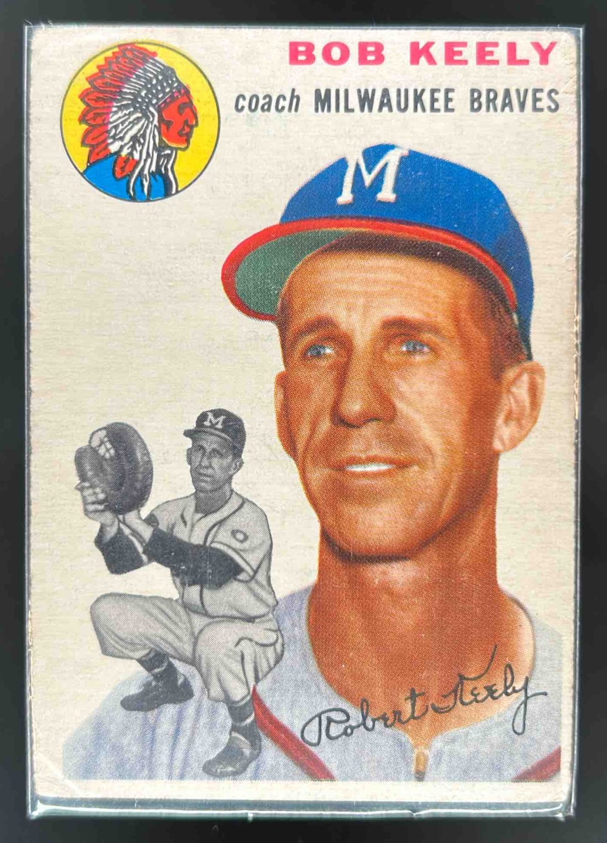 Card image for 1954 TOPPS BOB KEELY #176