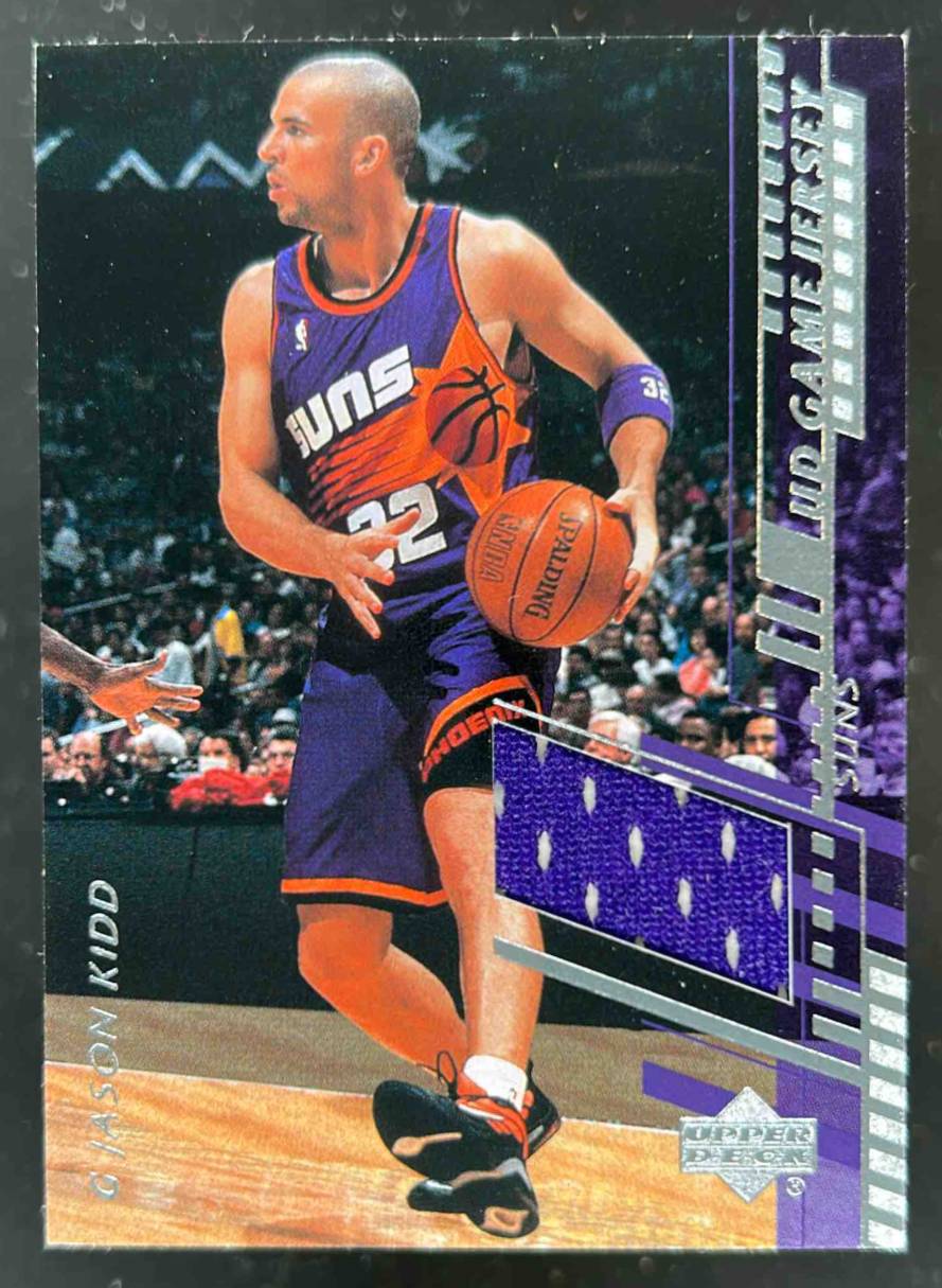 Card image for 2000-01 SP Game Floor Jason Kidd Authentic Fabric/Floor Combos #JK-C