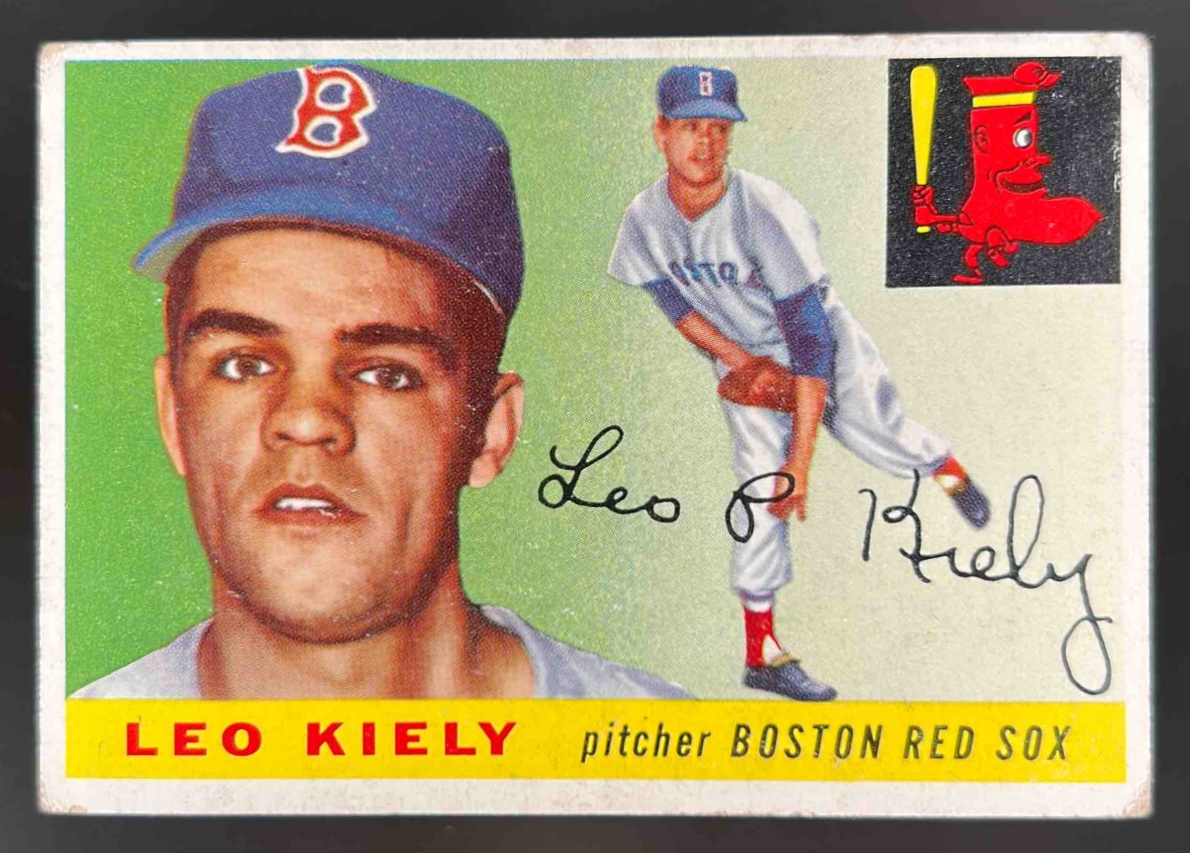 Card image for 1955 TOPPS LEO KIELY #36 BOSTON RED SOX