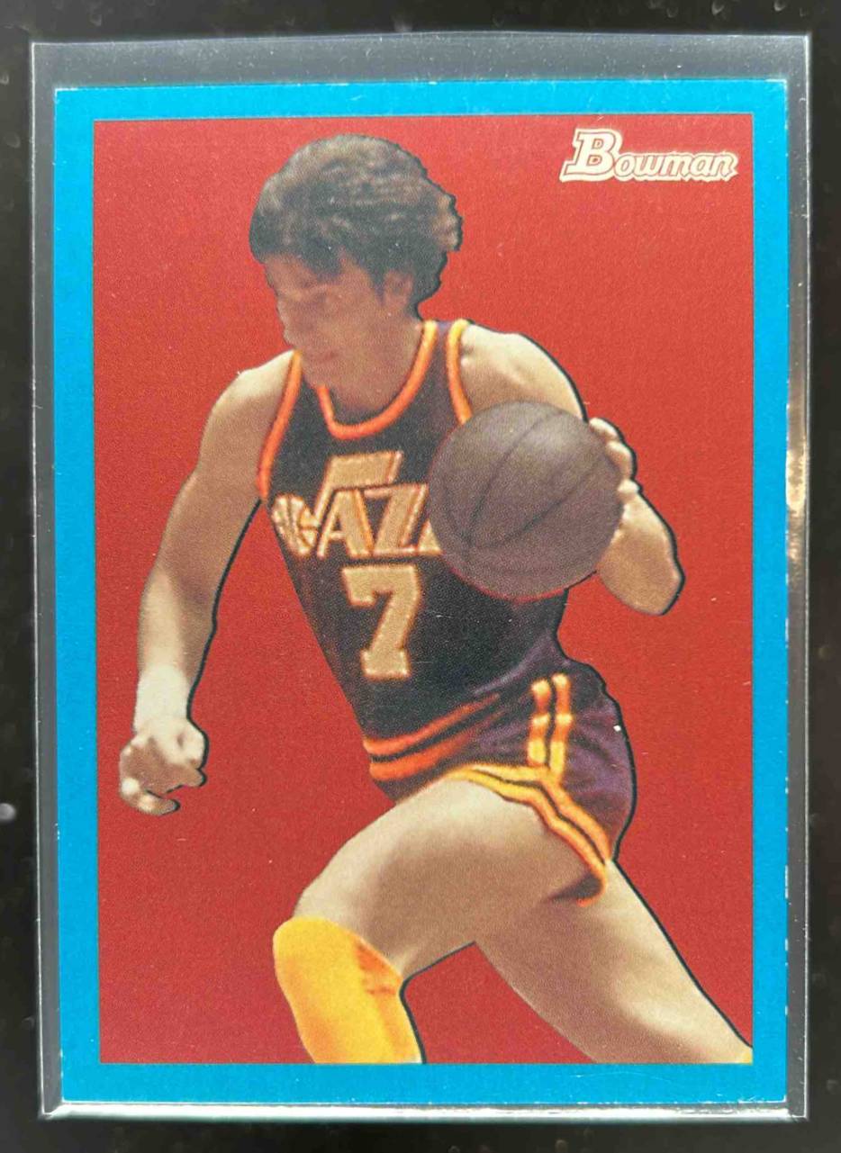Card image for 2009-10 BOWMAN 48 PETE MARAVICH BLUE /1948 #91