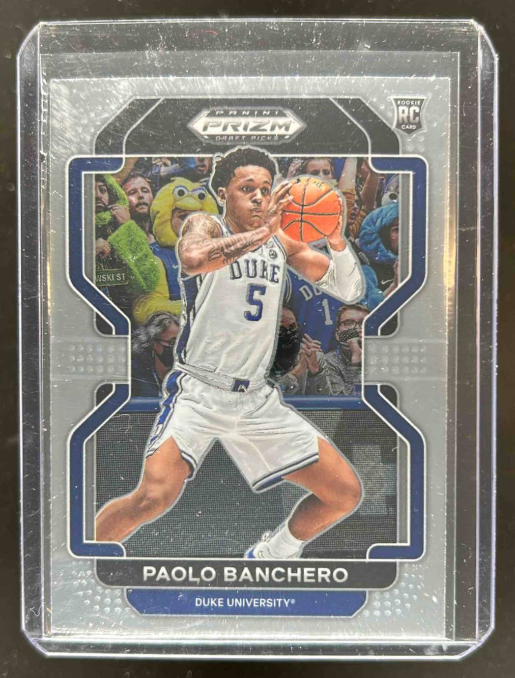 Card image for 2022-23 PANINI PRIZM DRAFT PICKS PAOLO BANCHERO #52 RC ROOKIE DUKE BLUE DEVILS