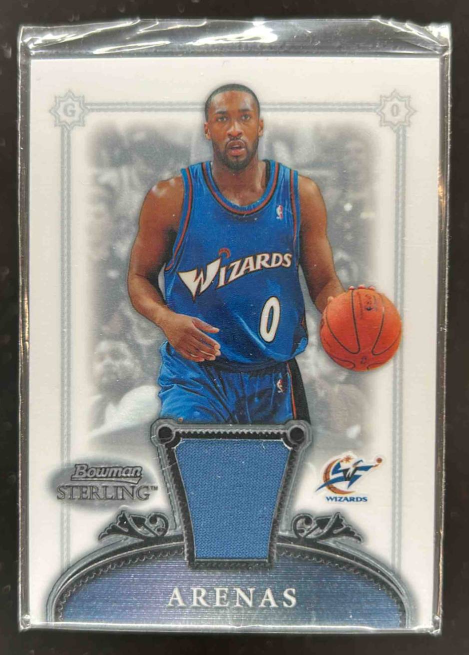Card image for 2006-07 BOWMAN STERLING GILBERT ARENAS #23 MEM WASHINGTON WIZARDS