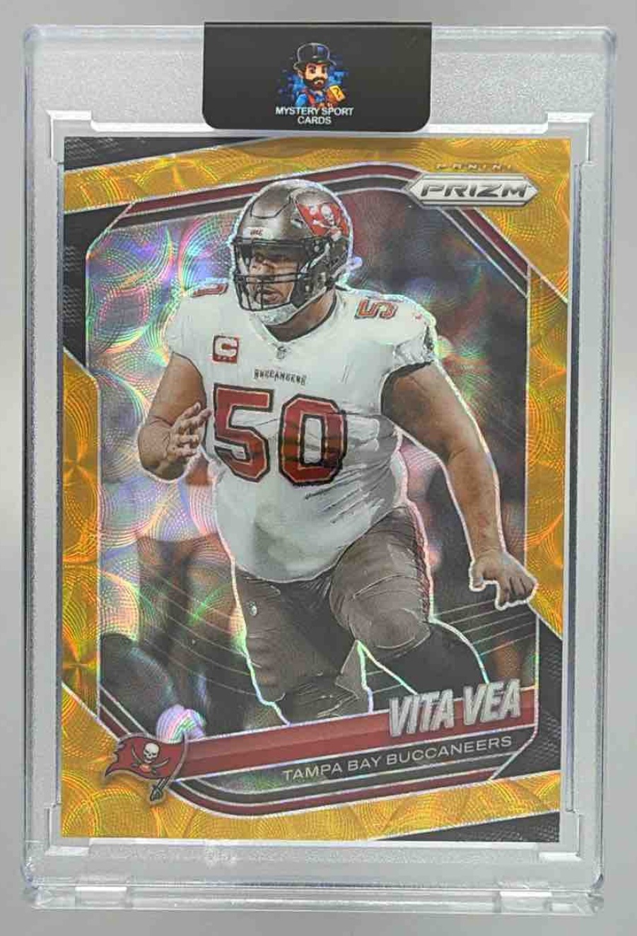 Card image for 2025 Panini Football Prizm Vita Vea #123 Tampa Bay Buccaneers