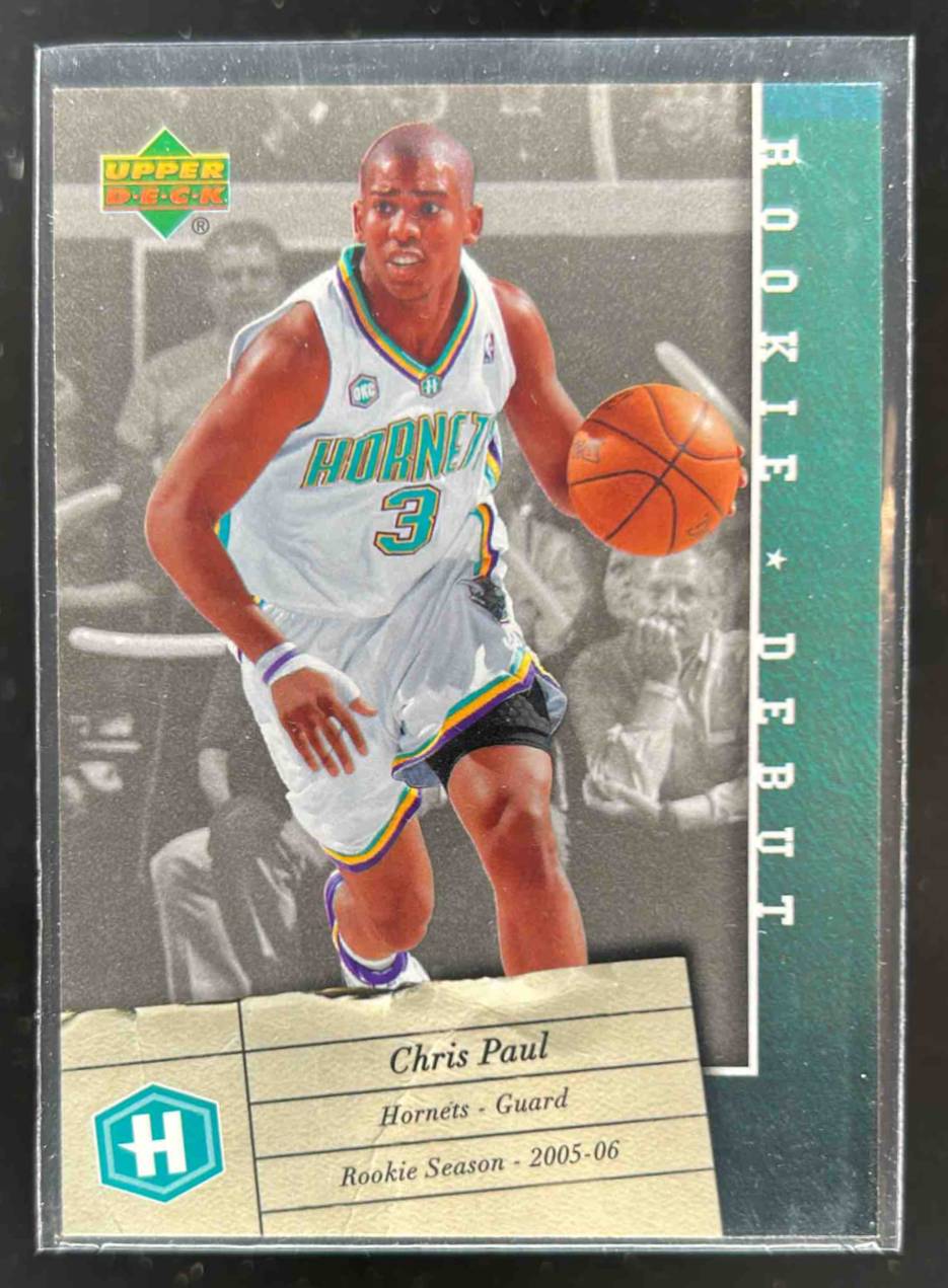 Card image for 2006-07 UPPER DECK ROOKIE DEBUT CHRIS PAUL #61