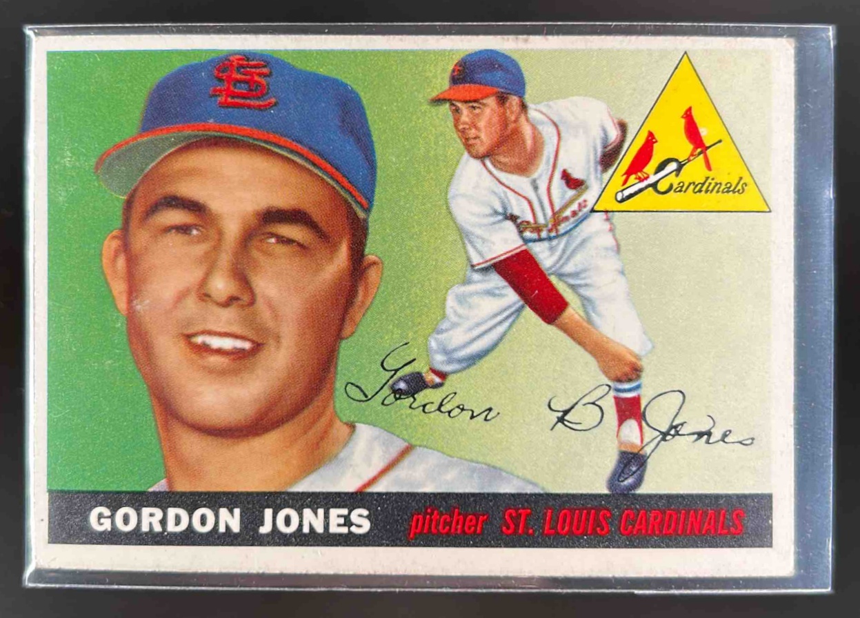 Card image for 1955 TOPPS GORDON JONES #78 RC ROOKIE ST. LOUIS CARDINALS