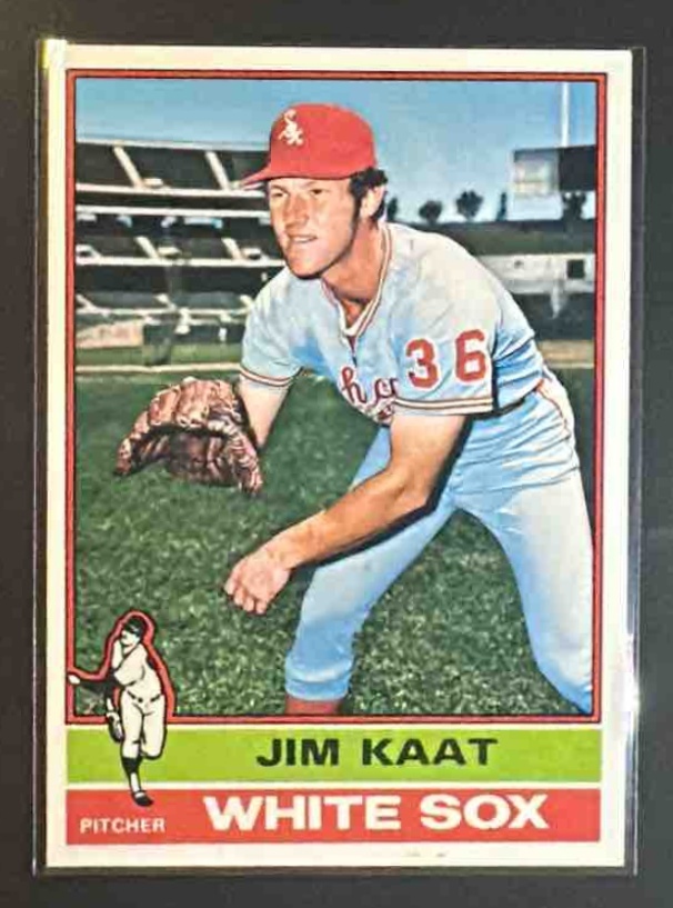 Card image for 1976 Topps Jim Kaat #80 White Sox