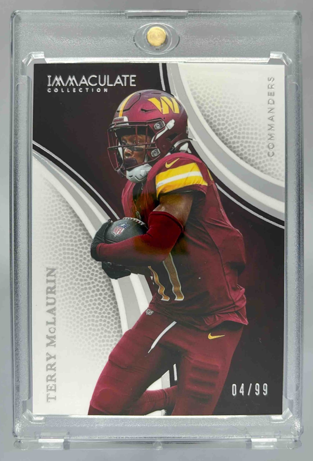 Card image for 2025 Panini Immaculate Collection Terry McLaurin /99 #30 Commanders