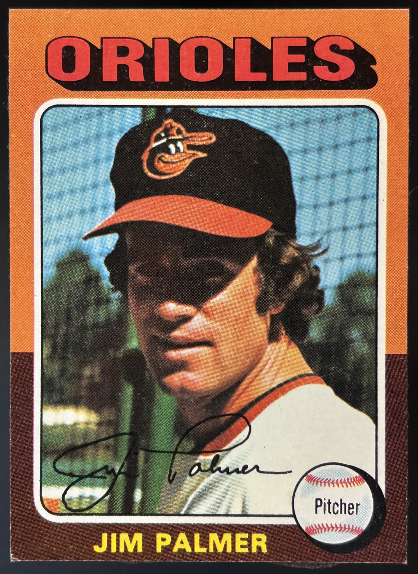 Card image for 1975 TOPPS JIM PALMER #335 BALTIMORE ORIOLES