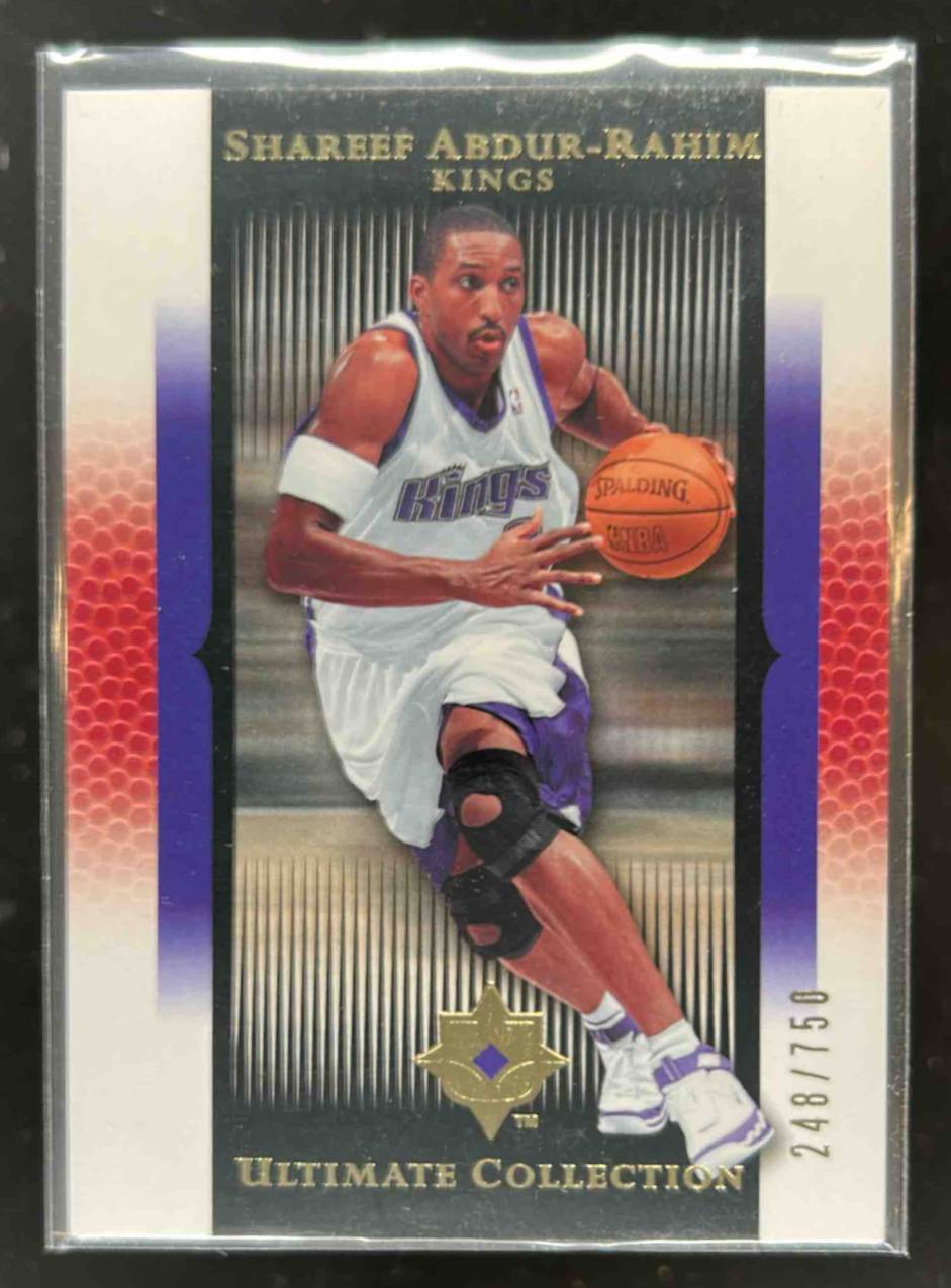 Card image for 2005-06 Upper Deck Ultimate Collection Shareef Abdur-Rahim /750 #107