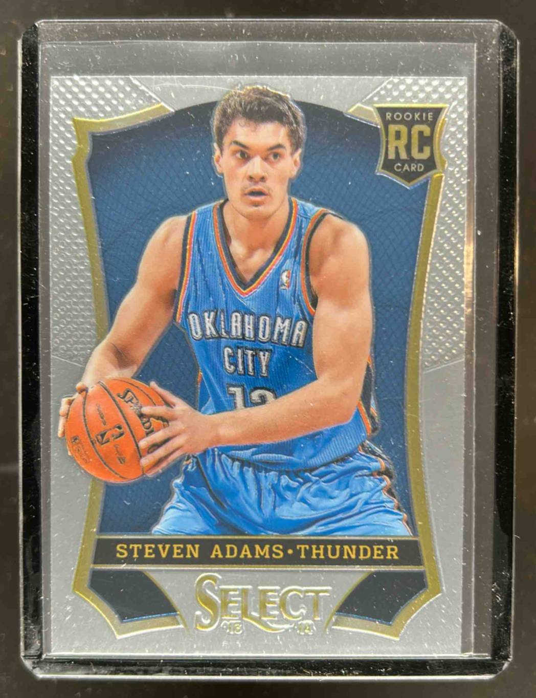 Card image for 2013-14 PANINI SELECT STEVEN ADAMS #195 RC ROOKIE OKLAHOMA CITY THUNDER