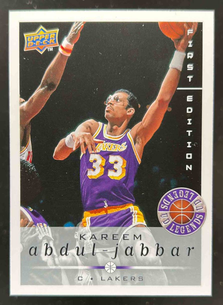 Card image for 2008-09 UPPER DECK FIRST EDITION KAREEM ABDUL-JABBAR #212 LOS ANGELES LAKERS