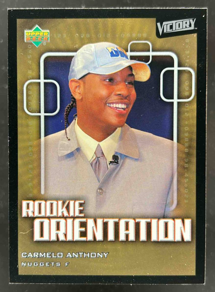 Card image for 2003-04 UPPER DECK VICTORY CARMELO ANTHONY #103 RC ROOKIE DENVER NUGGETS