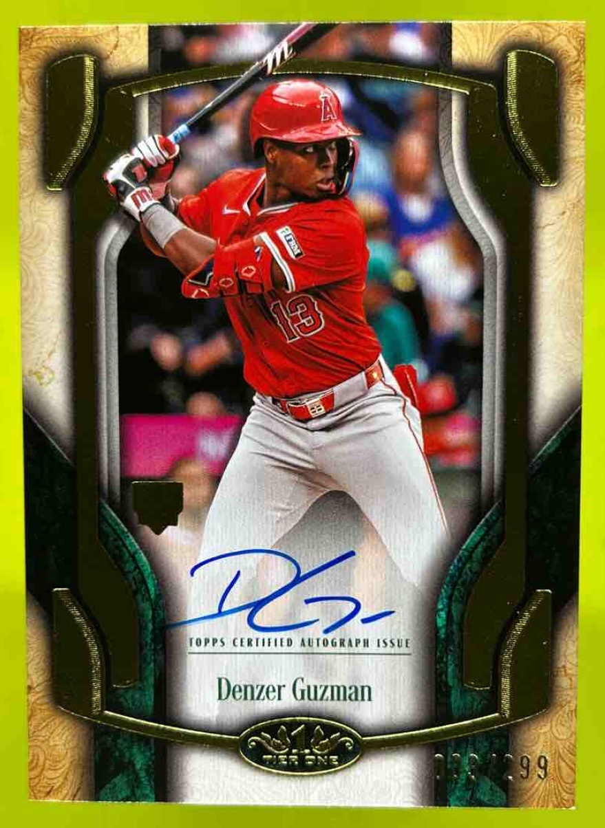 Card image for Denzer Guzman 2026 Topps Tier One Break Out Auto /299