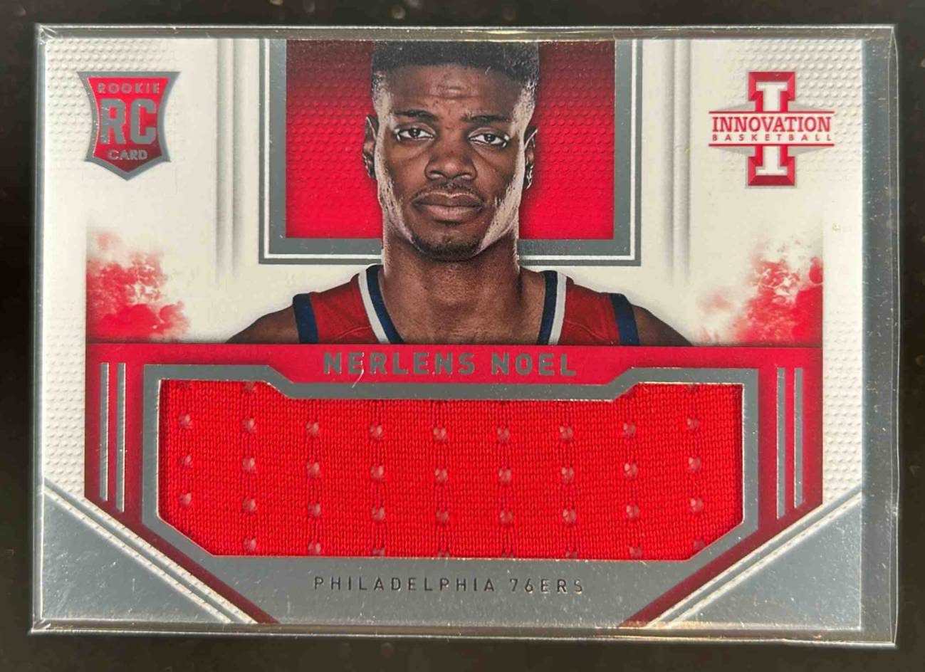 Card image for 2013-14 Panini Innovation Nerlens Noel Rookie Jumbo Jerseys 56 /199 #22 RC