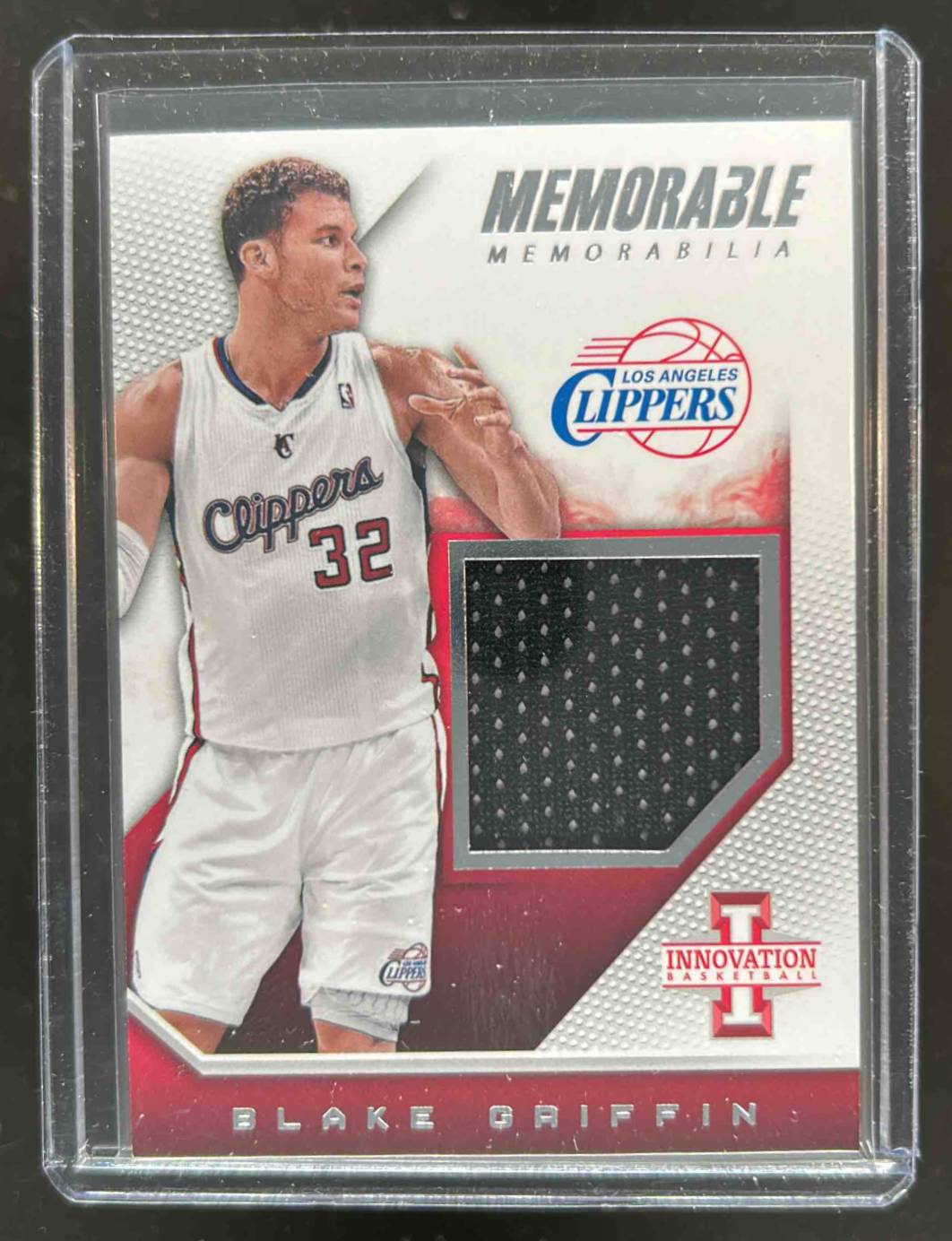 Card image for 2013-14 Panini Innovation Blake Griffin Memorable Memorabilia 155 /299 #36