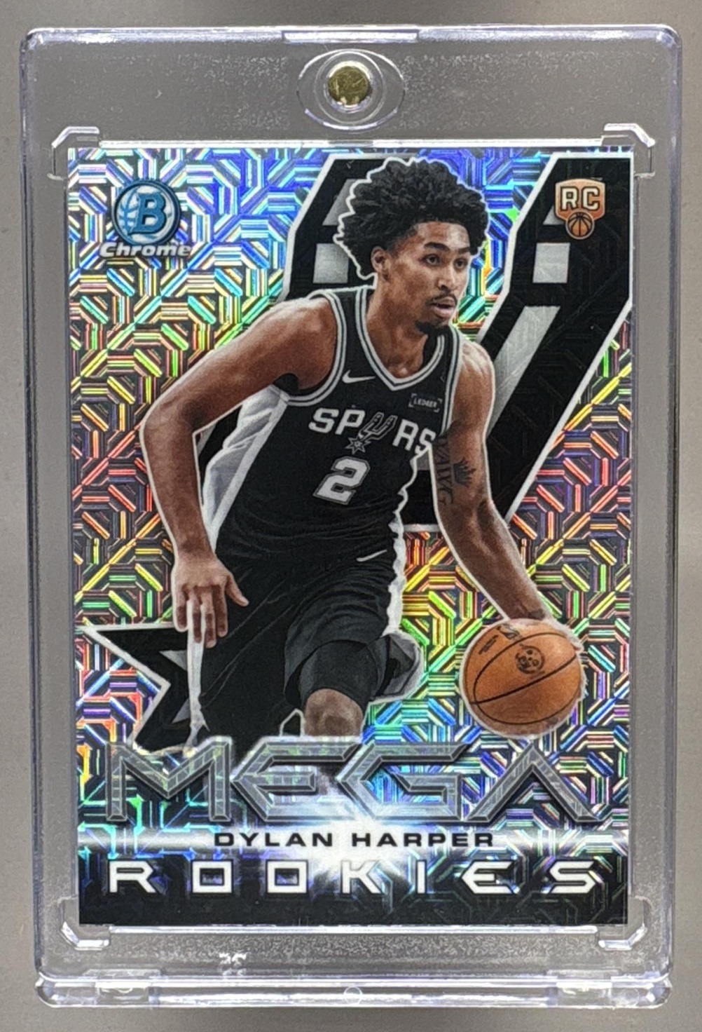 2025-26 BOWMAN DYLAN HARPER #MR-2 MEGA ROOKIES RC SPURS