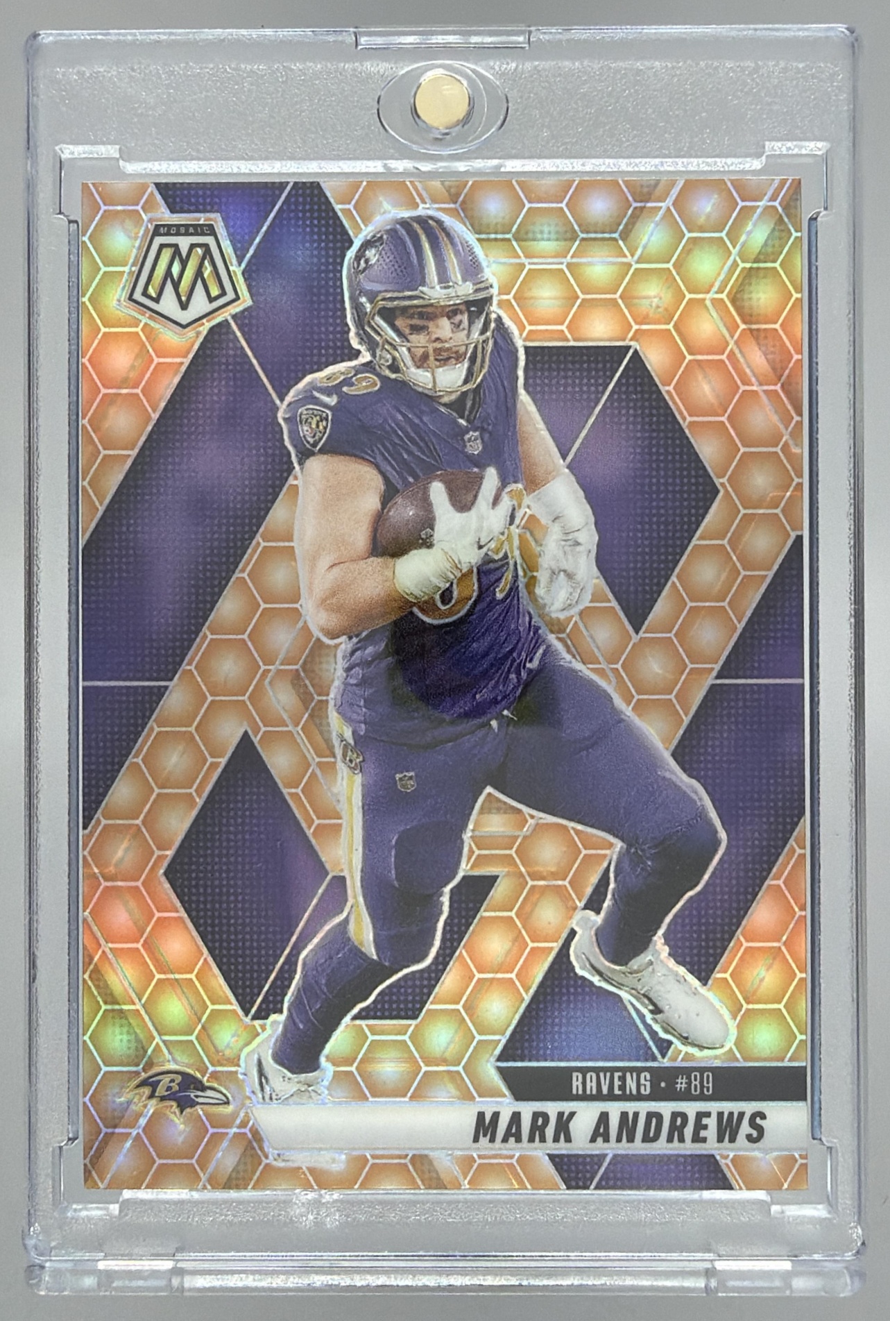 Card image for 2025 Panini Football Mosaic Mark Andrews #138 Baltimore Ravens