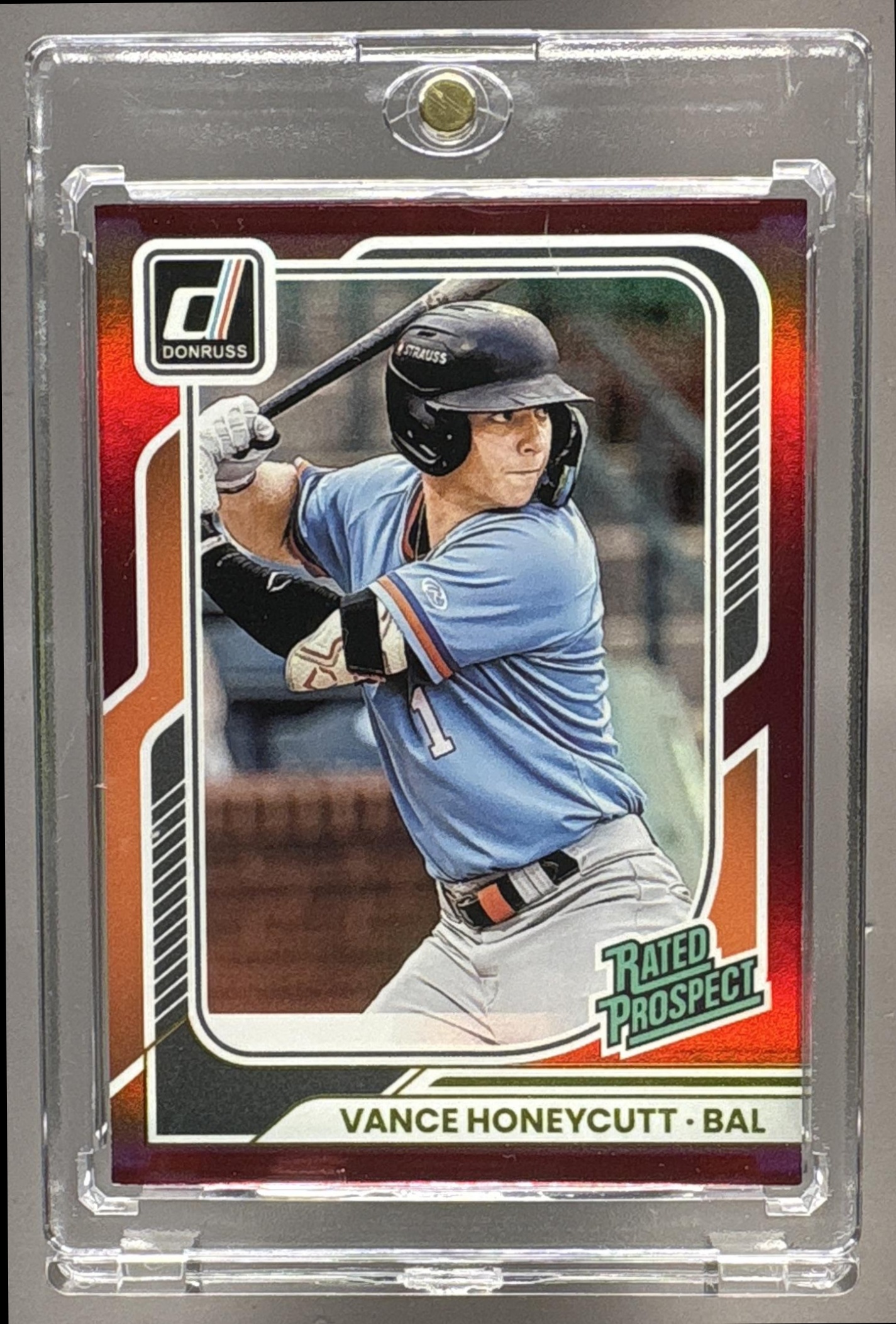 2026 PANINI DONRUSS VANCE HONEYCUTT #104 RATED PROSPECTS RED /250 PROSPECT