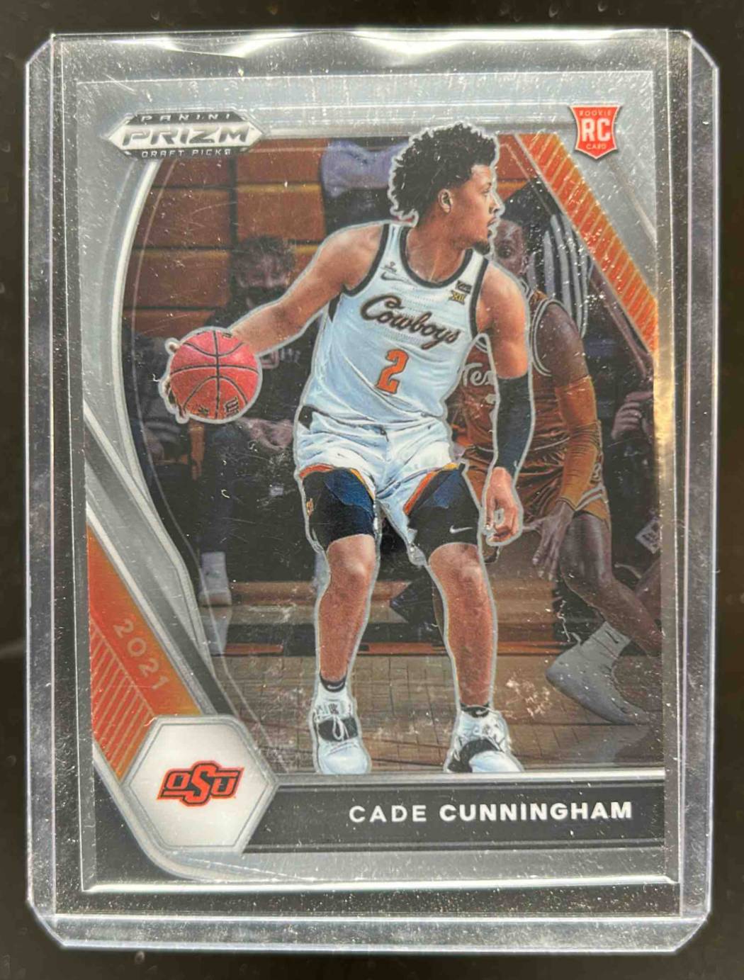 Card image for 2021-22 PANINI PRIZM DRAFT PICKS CADE CUNNINGHAM #1 RC OKLAHOMA STATE COWBOYS