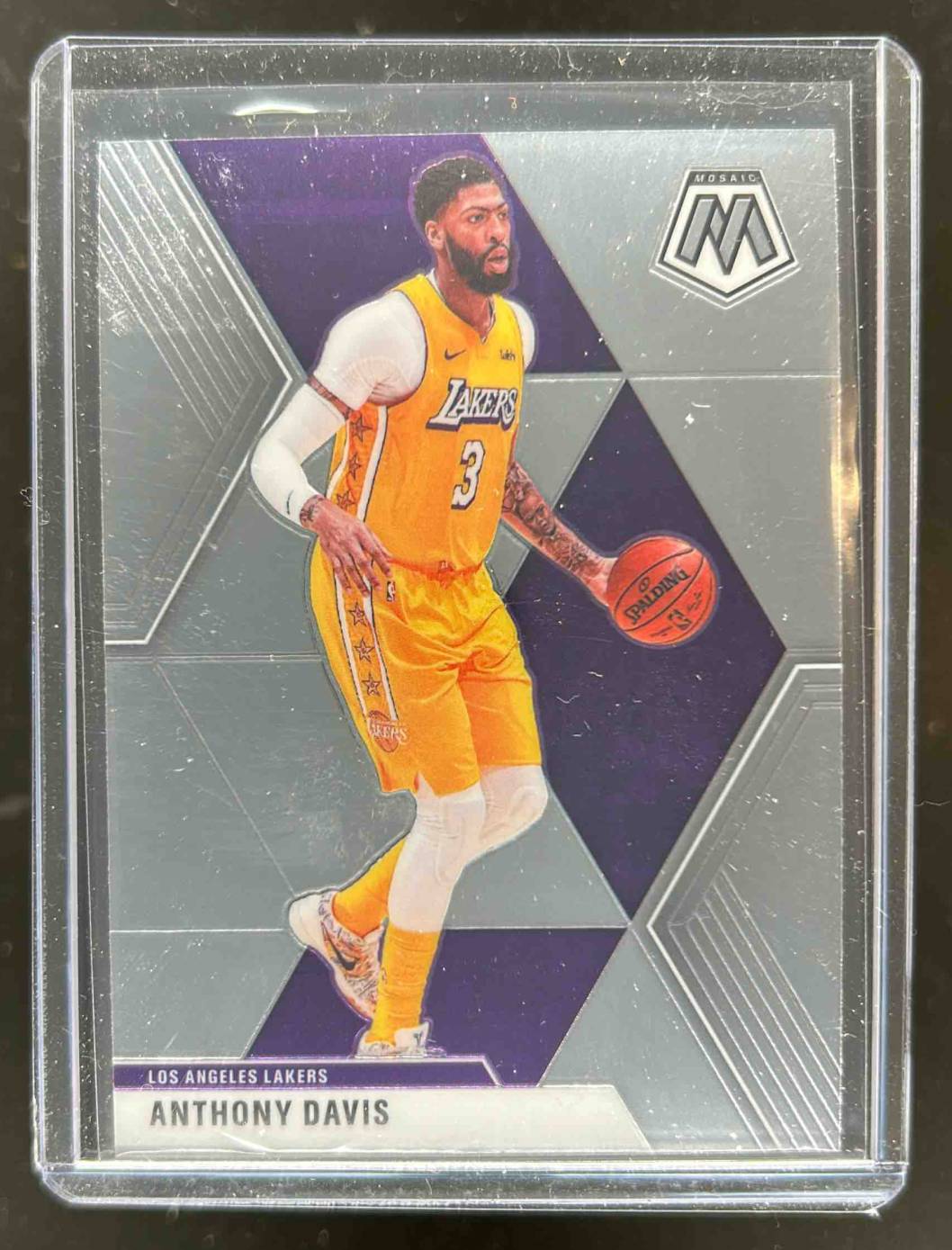 Card image for 2019-20 PANINI MOSAIC ANTHONY DAVIS #18 LOS ANGELES LAKERS
