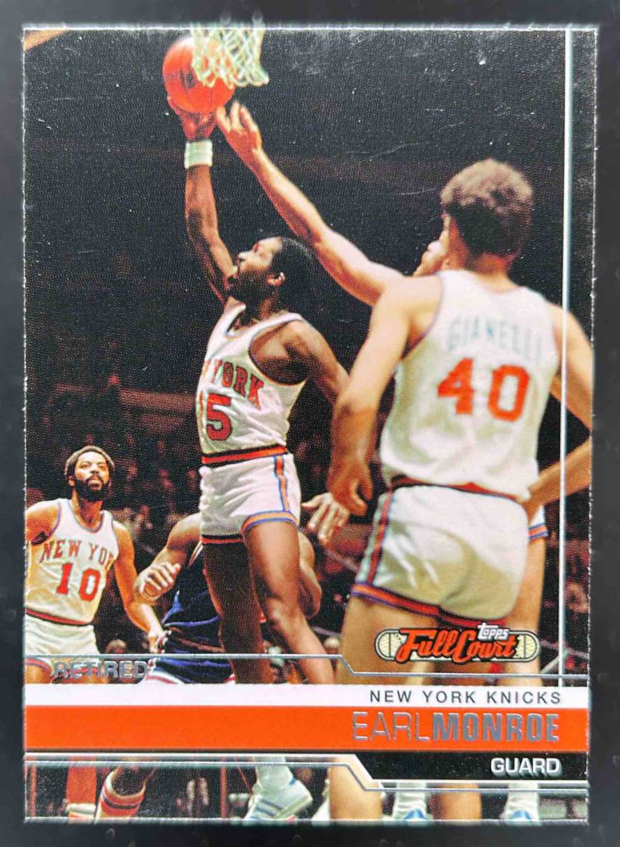 Card image for 2006-07 TOPPS FULL COURT EARL MONROE #87 NEW YORK KNICKS