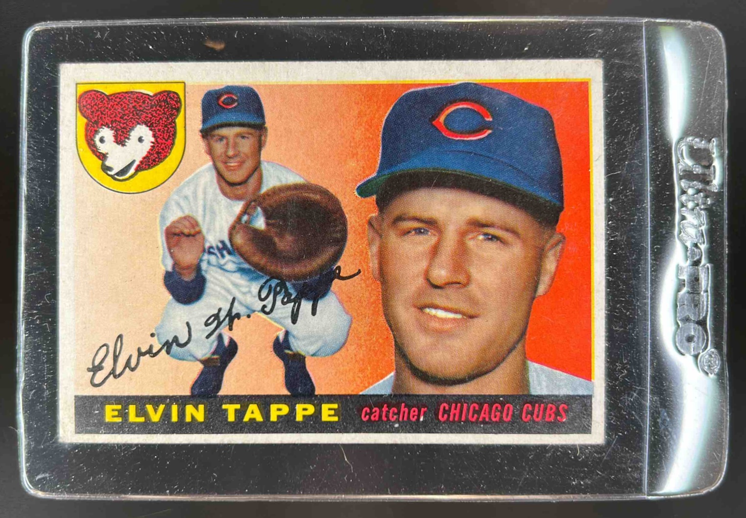 Card image for 1955 TOPPS ELVIN TAPPE #129 RC ROOKIE CHICAGO CUBS