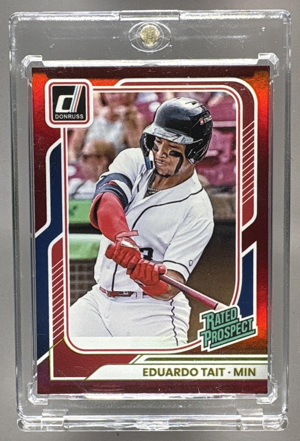 2026 PANINI DONRUSS EDUARDO TAIT #110 RATED PROSPECTS RED 151/250 PROSPECT TWINS