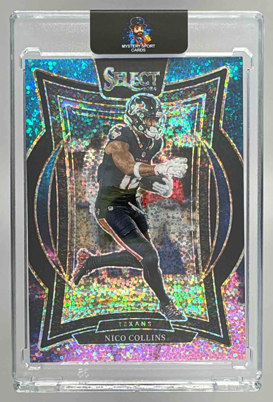 Card image for 2024 Panini Football Select Nico Collins Concourse #86 Houston Texans