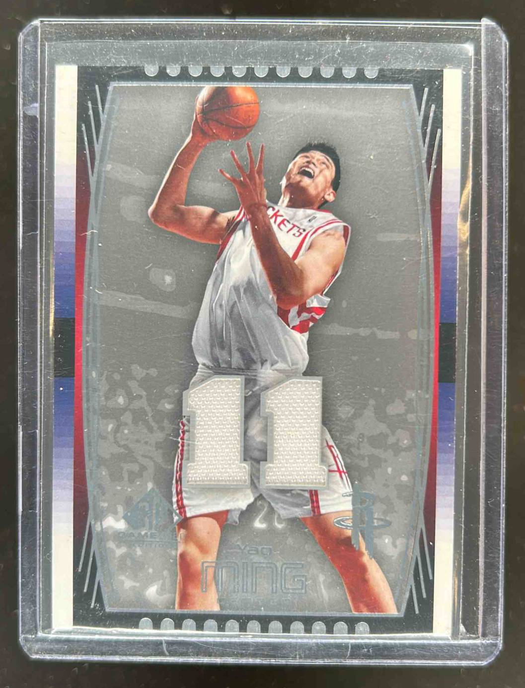 Card image for 2004-05 SP GAME USED YAO MING #70 HOUSTON ROCKETS
