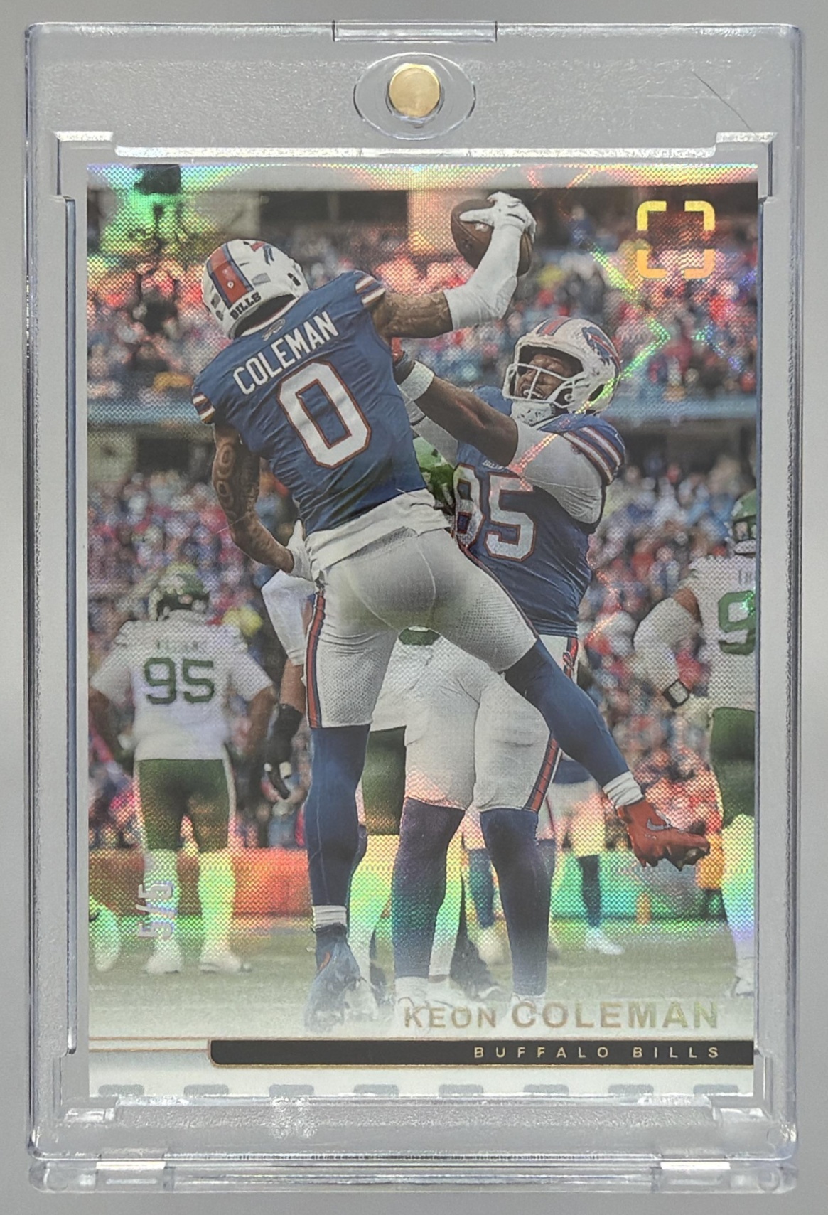 Card image for 2025 Panini Football PhotoGenic Keon Coleman #3 Buffalo Bills
