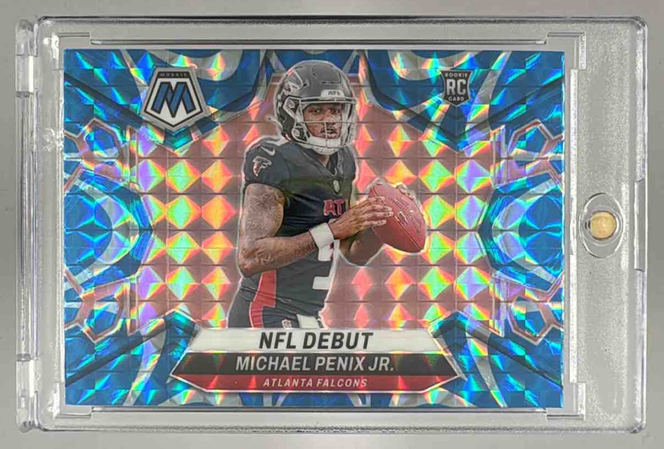 Card image for 2024 Panini Football Mosaic Michael Penix Jr. #274 RC NFL Debut Atlanta Falcons